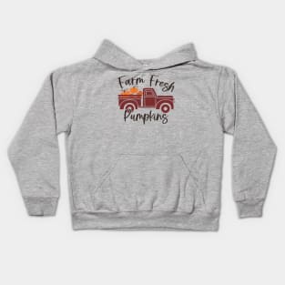 Farm Fresh Pumpkins | Fall Kids Hoodie